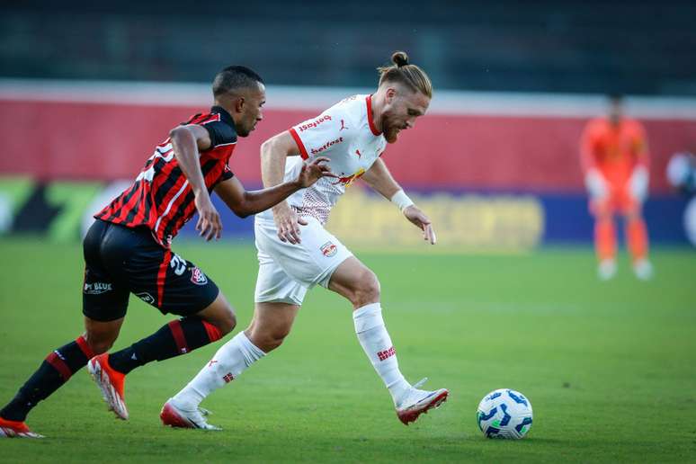 Isidro Pitta, jogador do Red Bull Bragantino. 