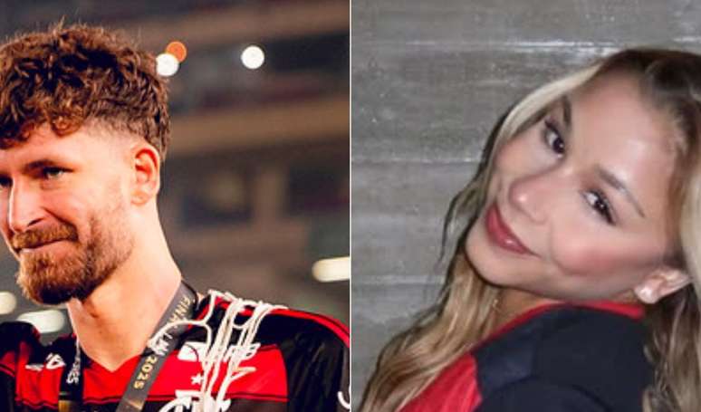 Leo Pereira, of Flamengo, and Flavia Saraiva: unprecedented details have been revealed after the player and the gymnast left the Libertadores quartet party together.