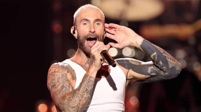 Adam Levine, vocalista do Maroon 5, em 2025