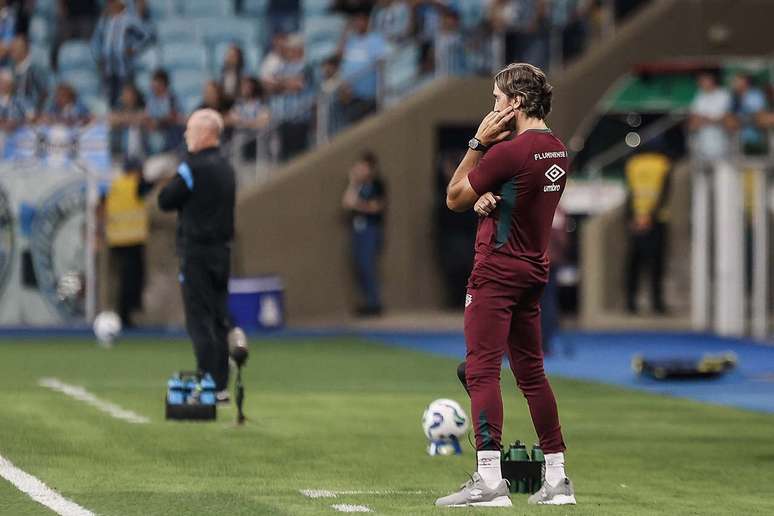 Zubeldía contra o Grêmio –