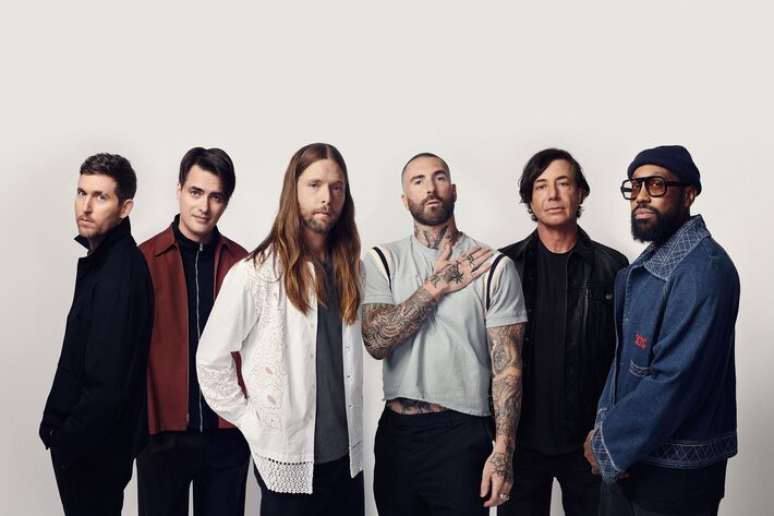 Antes do Rock in Rio, a banda Maroon 5 se apresenta em São Paulo