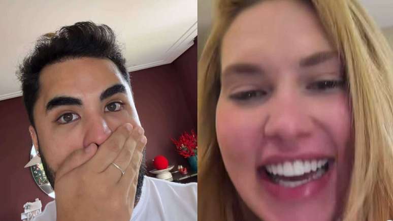 Lucas Guedez e Virginia Fonseca