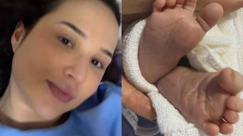 Rafaela Fonseca dá à luz João Paulo