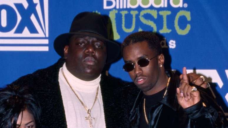 The Notorious B.I.G. e Sean "Diddy" Combs em 1995