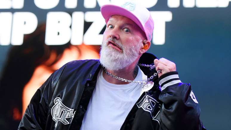 Fred Durst, vocalista do Limp Bizkit, em 2025