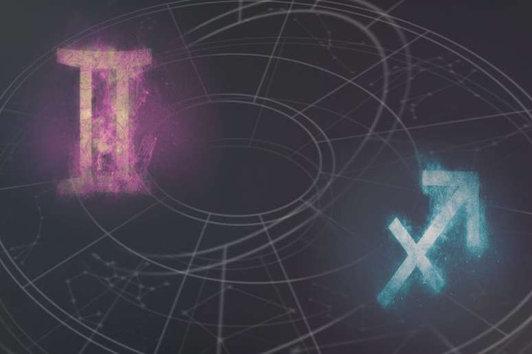 A relação entre Sagitário e Gêmeos ensina que a vida é escrita no equilíbrio entre a visão ampla e a curiosidade cotidiana 