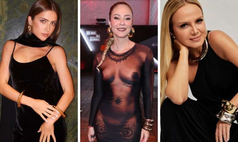 Jade Picon, Paolla Olivveira e Eliana (Fotos: Brazil News e Reprodução/Instagram)