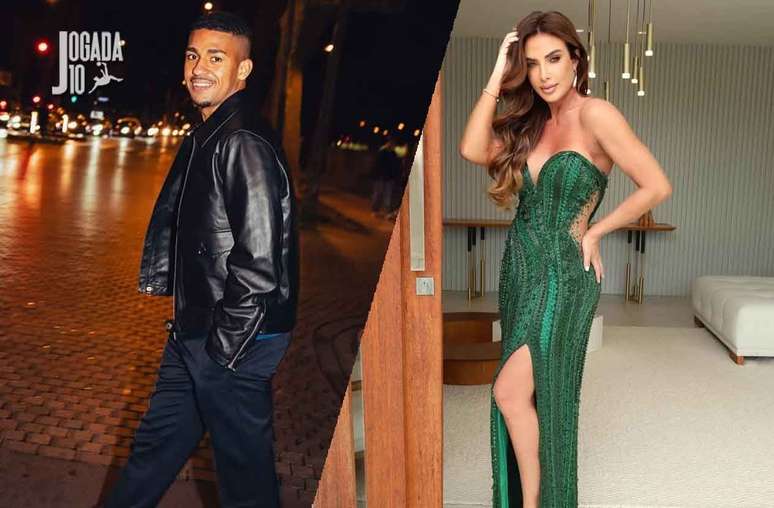 Apresentadora nega rumores de affair com jogador do Flamengo –