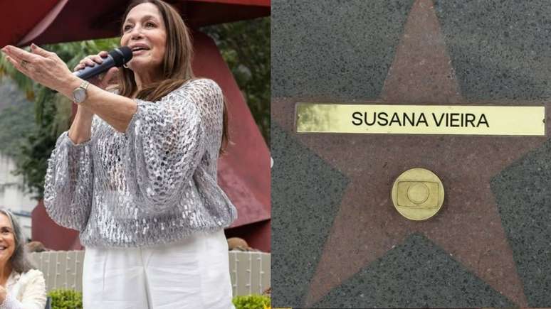 Susana Vieira pede novo programa durante homenagem na Globo