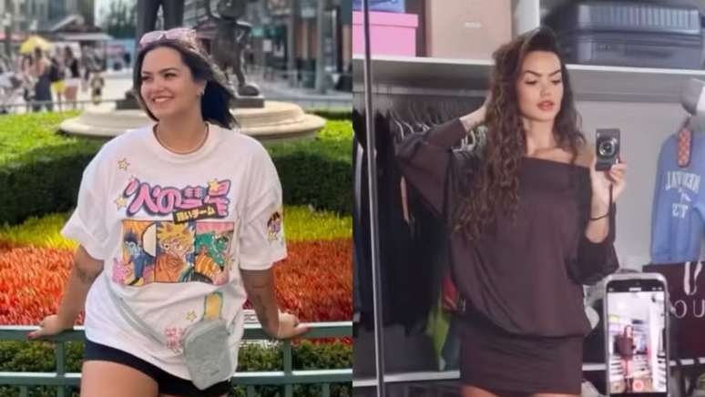 Suzanna Freitas mostrou fotos antes e depois de perder 26kg 