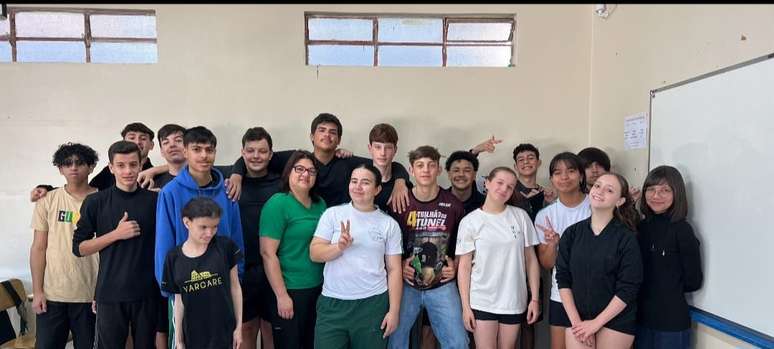 Glenda destacou a importância de ter uma boa relação com os alunos