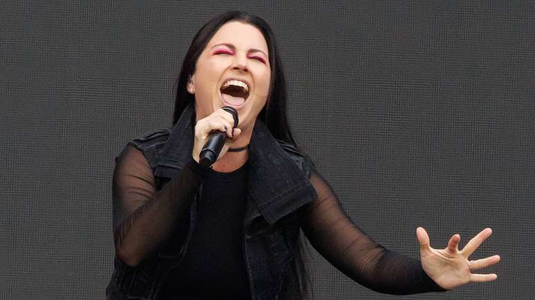 Amy Lee, vocalista do Evanescence, em 2025