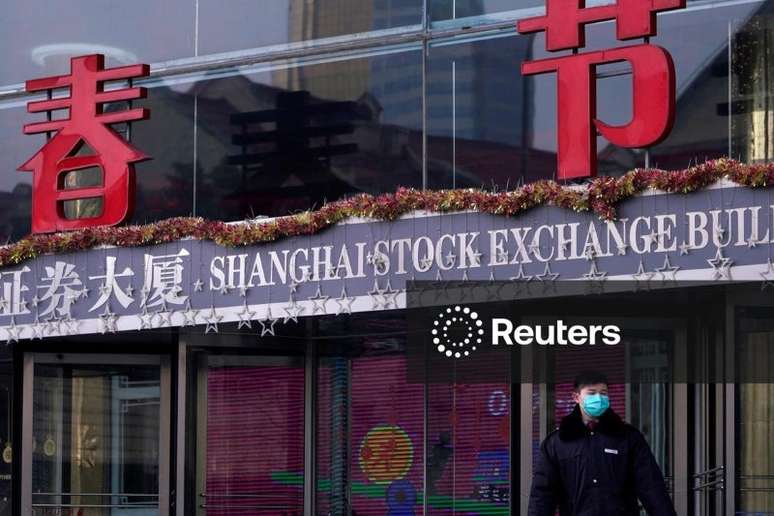 Bolsa de Xangai
03/02/2020. REUTERS/Aly Song/File Photo