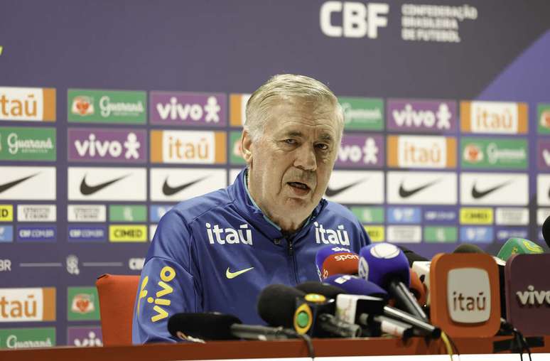 Ancelotti will hold a press conference on Friday in Washington at 7pm (Brasilia time) -