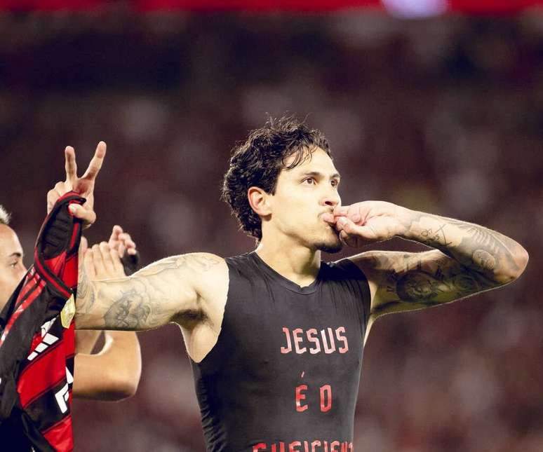 Pedro marcou o gol da vitória do Flamengo diante do Fluminense –