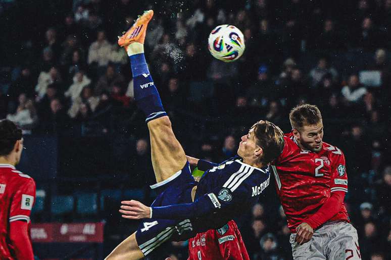 McTominay fez um golaço no jogo decisivo da classificação escocesa –