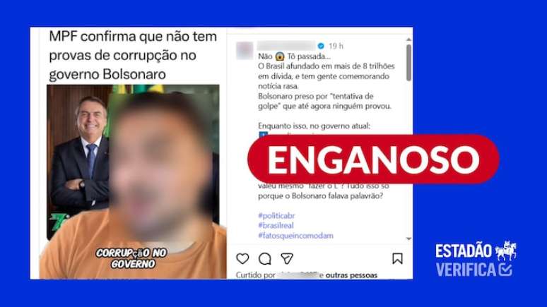 MPF decidiu arquivar um dos supostos casos de caorrupção que vieram à tona durante a gestão de Jair Bolsonaro na presidência da República