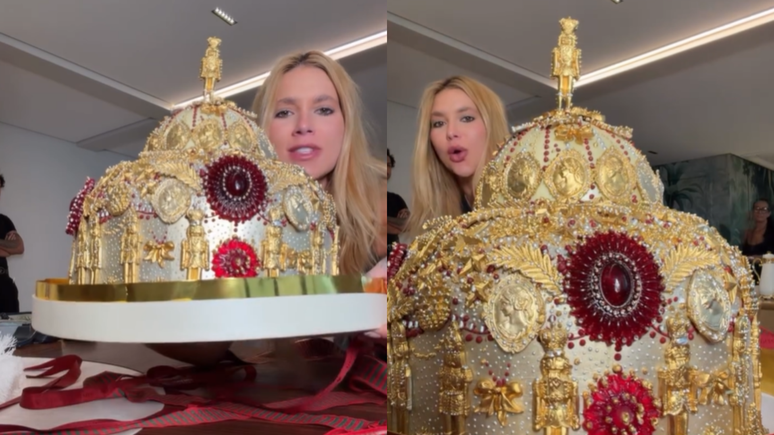 Virginia Fonseca with chocolate worth more than R$5,000