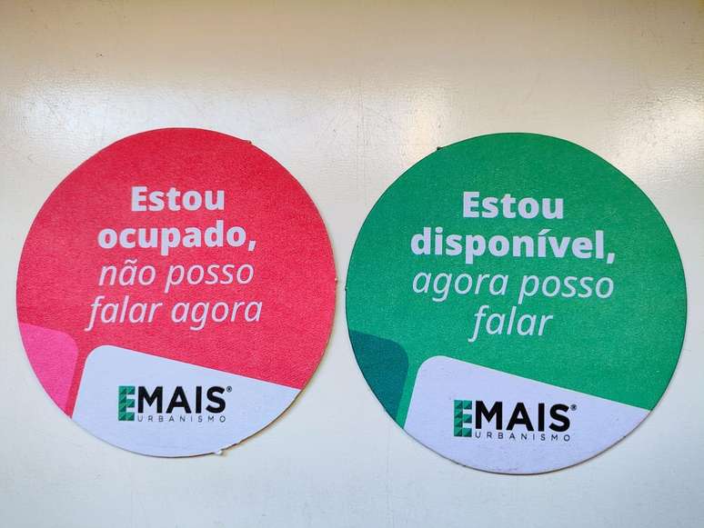 Exemplo de EPI de saúde mental criada por Izabella Camargo