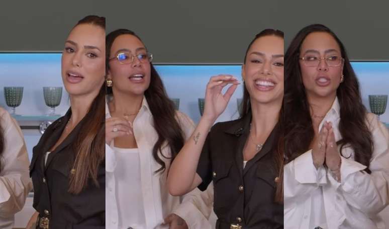 Irmã de Neymar, Rafaella Santos admite passado conturbado com Bruna Biancardi, mulher do jogador: 'Agora sei dividir'.