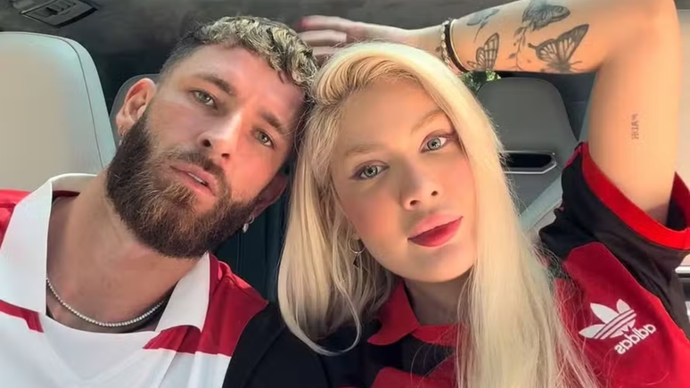 Karoline Lima e Léo Pereira