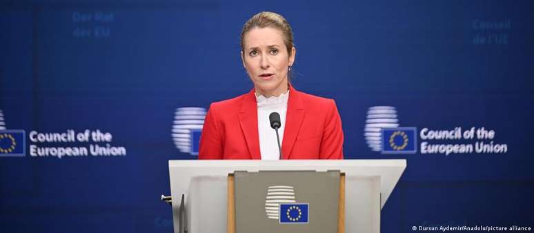 "Há muitas críticas, mas acho que algumas delas são verdadeiras" disse  Kaja Kallas, chefe da diplomacia da UE 