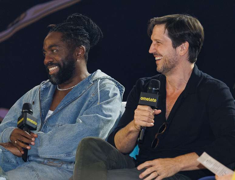 Lázaro Ramos e Vladimir Britcha 