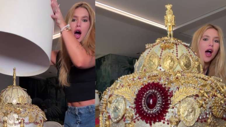 Virginia Fonseca compra panetone luxuoso avaliado em R$ 5 mil