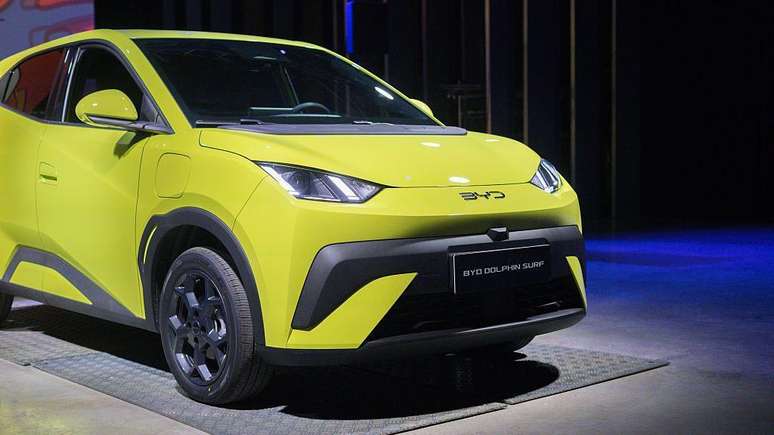 Diversos veículos elétricos com preços relativamente baixos chegaram recentemente ao mercado, como o Dolphin Surf, da BYD