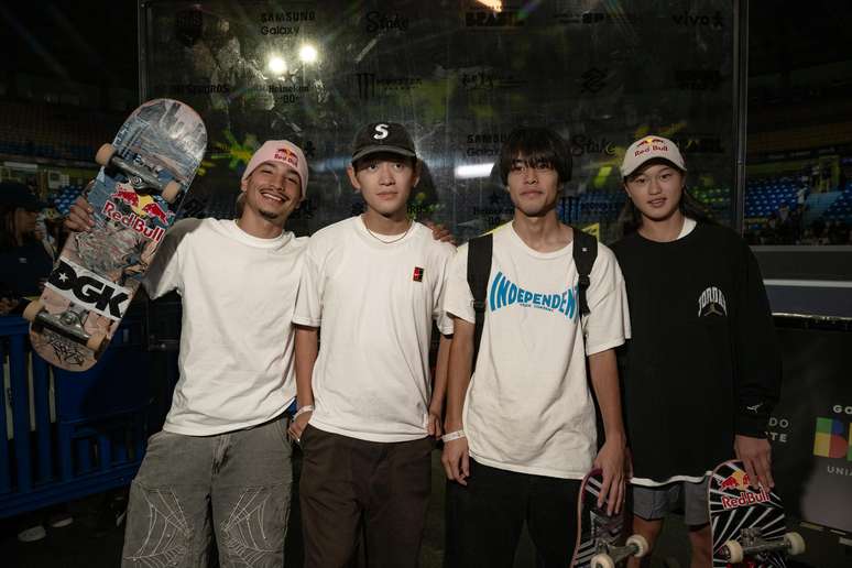 Angelo Caro, Sora Shirai, Kairi Netsuke e Ginwoo Onodera avançaram à final do SLS Super Crown