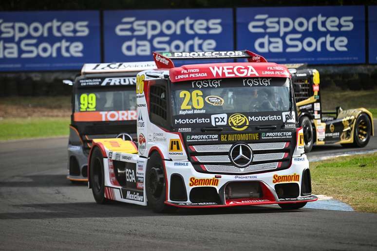 Caminhão do piloto Raphael Abbate, da ASG Motorsport. Foto Duda Bairros 