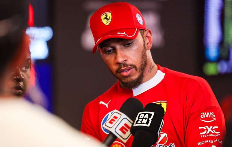 Lewis Hamilton em entrevista após Classificação em Abu Dahbi