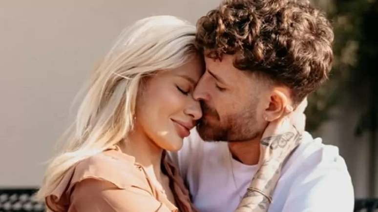 Léo Pereira oficializa reconciliação com Karoline Lima: 'Destino nos uniu'