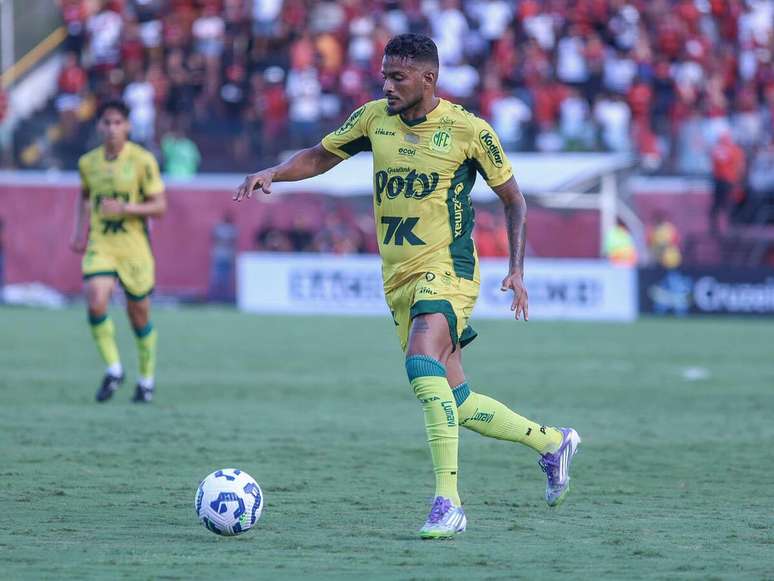 Reinaldo (Mirassol) durante jogo contra o Vitória, no dia 29.11.2025 
