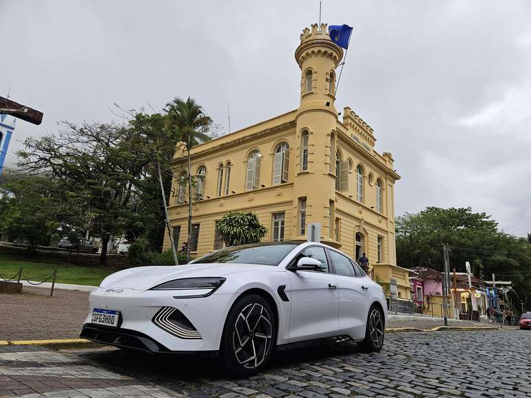 BYD Seal em Ilhabela