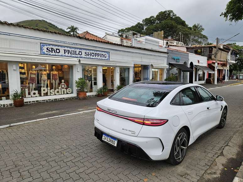 BYD Seal em Ilhabela