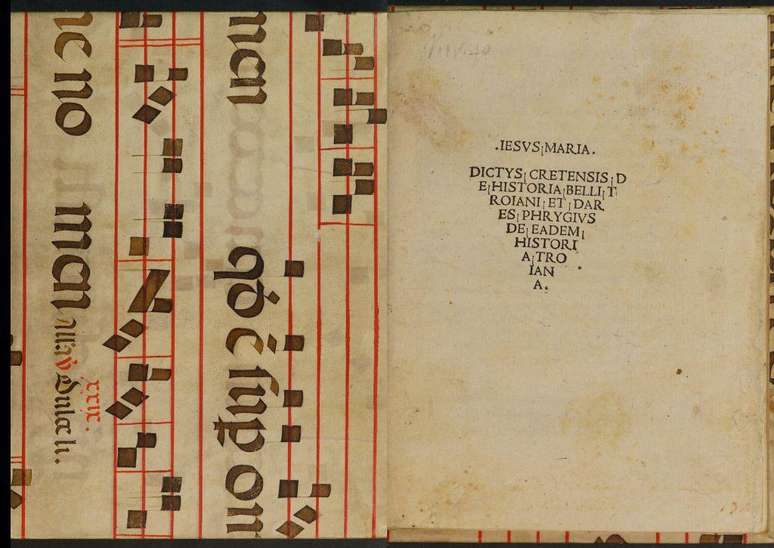 Historia belli Troiana, conjunto dos supostos relatos de testemunhas oculares da queda de Troia, são do século 4 ou 5 d.C. - ou seja, bem depois do conflito que teria acontecido 1200 anos antes de Cristo