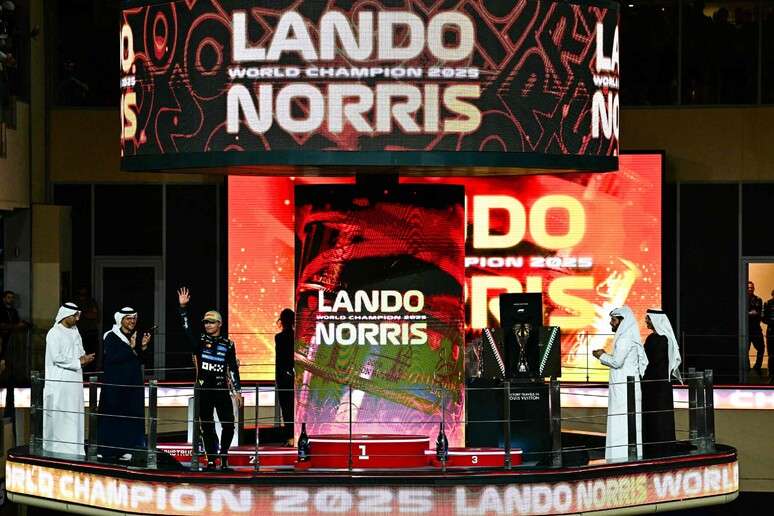 Norris, da McLaren, é o novo campeão mundial de F1