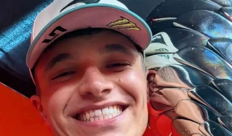 Lando Norris, novo campeão da Fórmula 1, tem coincidência culinária com Bruna Marquezine e Gracyanne Barbosa.