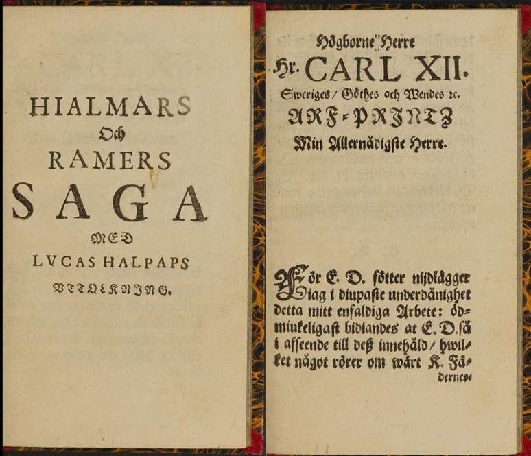 Não apenas os italianos: esta saga medieval apócrifa narra a história inventada de Hjálmar e Hramer, criada por Lucas Halpap e usada pelo pseudohistoriador Carl Lund para conectar os suecos aos antigos gregos