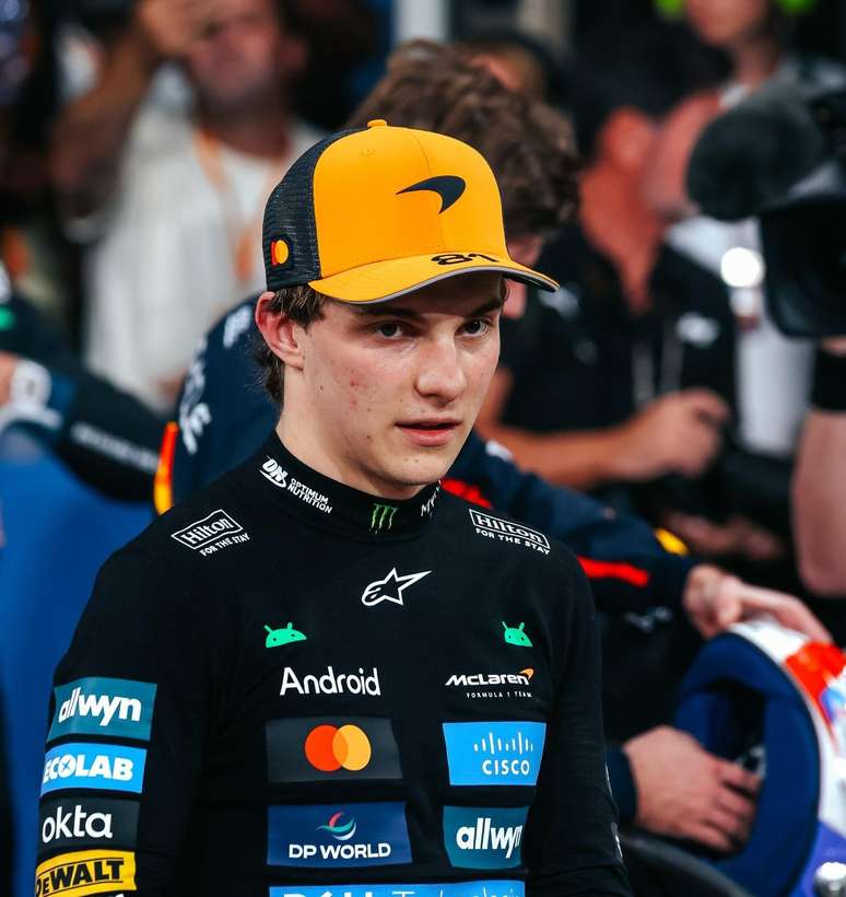Oscar Piastri encerra a temporada na terceira posição do campeonato de pilotos 