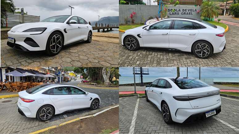 BYD Seal em viagem a Ilhabela