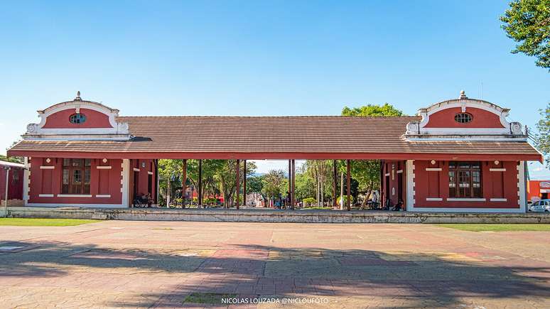 Estação Ferroviária de Tremembé, construída no início do século XX – Wikimedia Commons/Nicloufoto