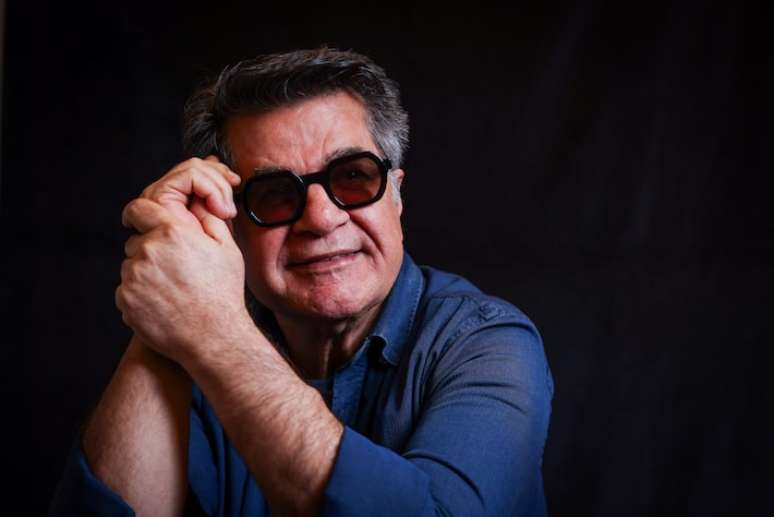 Jafar Panahi em São Paulo, para a paresentação de 'Foi Apenas um Acidente' na Mostra de Cinema