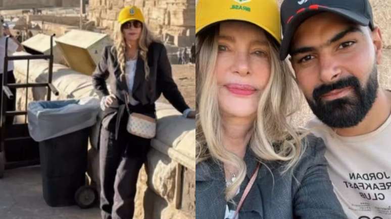 Isis de Oliveira mostra posa com moreno misterioso em viagem