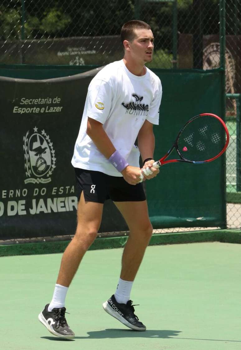 João Fonseca, tenista brasileiro.