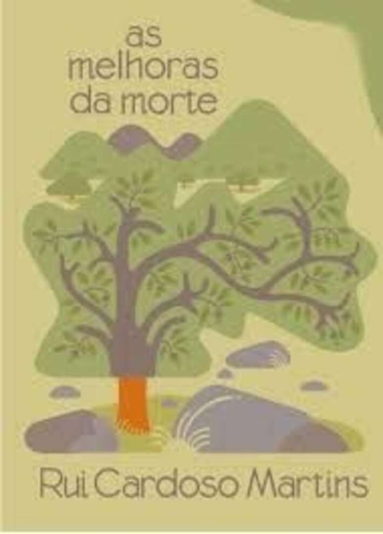 Capa do livro 'As Melhoras da Morte', de Rui Cardoso Martins