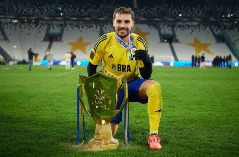 Andreas esteve no grupo campeão mundial em 2025 –