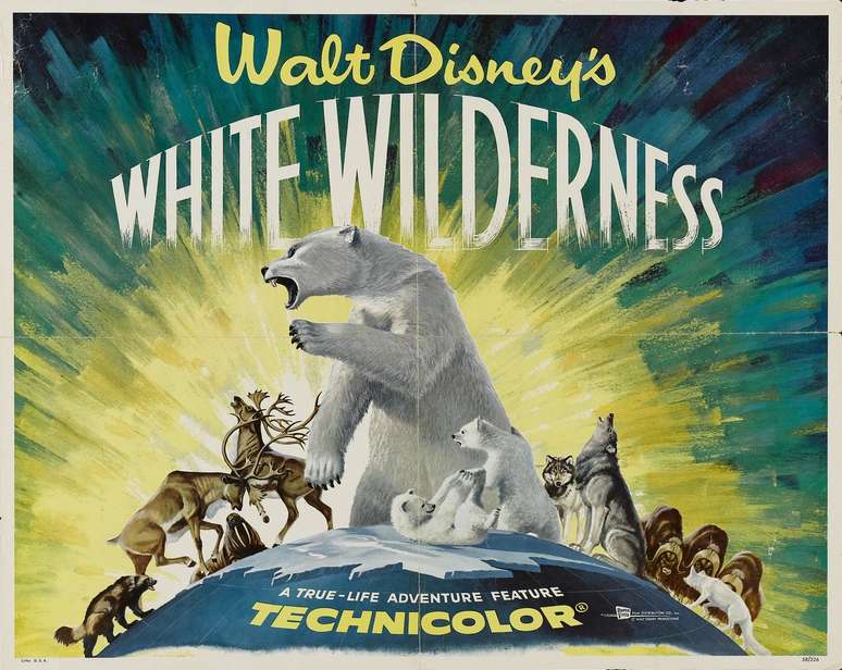 A origem mais conhecida dessa história está no documentário “White Wilderness” (em português, algo como “Mundo Gelado”) – Reprodução