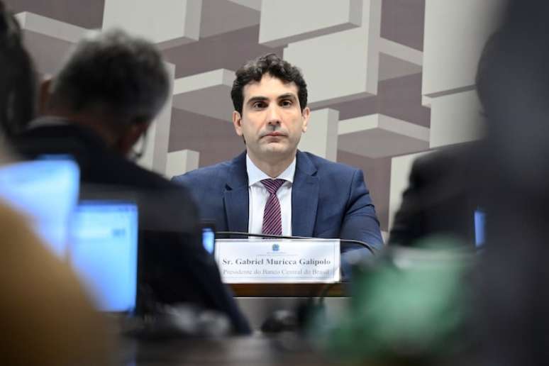 British Columbia President Gabriel Galípolo during a Senate committee hearing